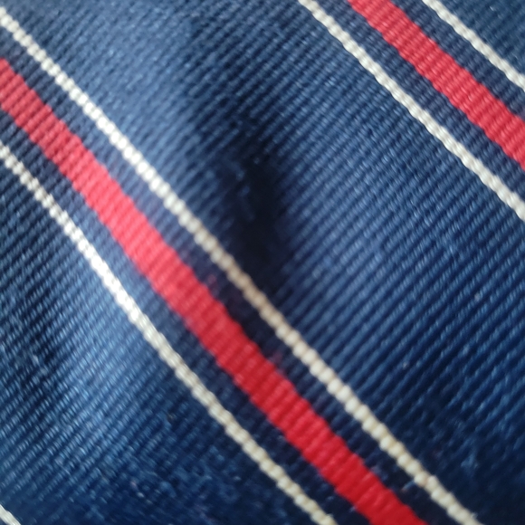 Givenchy Teal and Yellow Patterned Tie - Picture 7 of 9